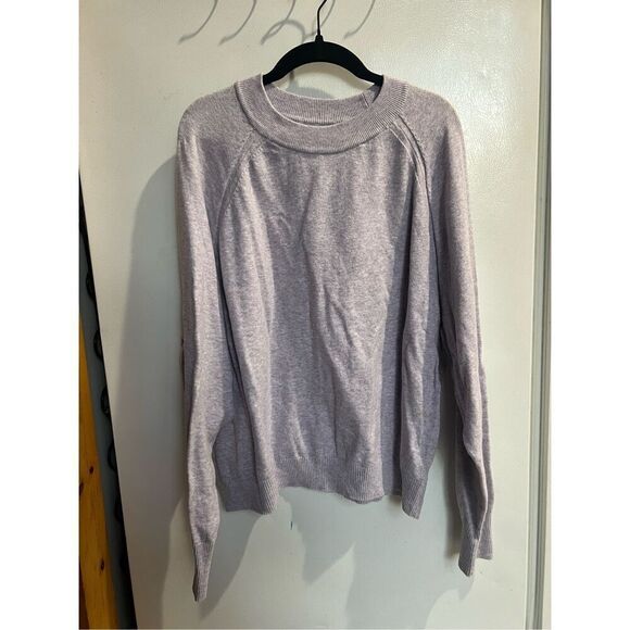 A New Day Purple Crewneck Long Sleeve Top Woman’s Size XXL - Picture 1 of 7